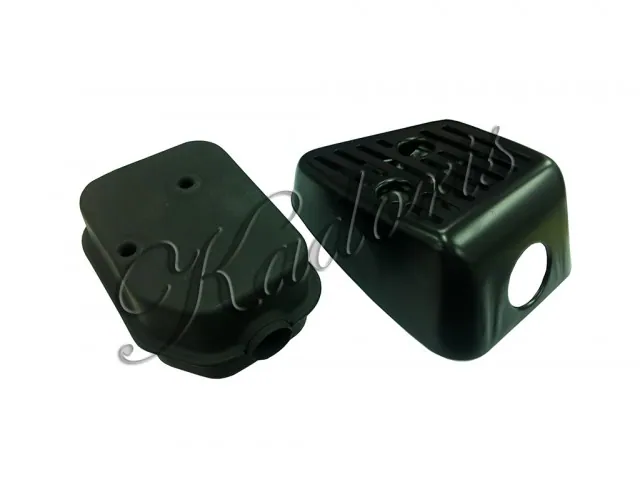 Muffler with heatshield KIC 55-2013