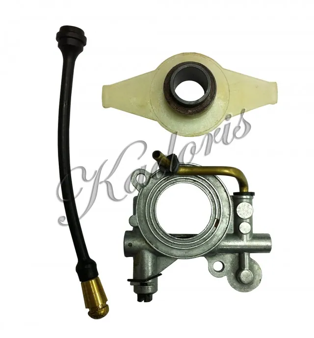 Oil pump assy w/worm gear+Fuel line+Oil filter KIC 71-3062