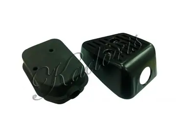 Muffler with heatshield 55-2013